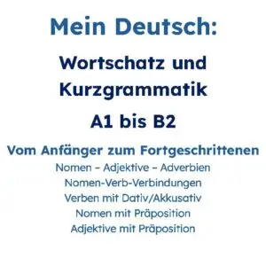 Sách từ vựng Mein Deutsch: Wortschatz und Kurzgrammatik A1 - B2