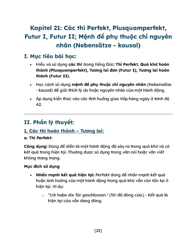 Sample page from Tiếng Đức Bậc Thầy A2