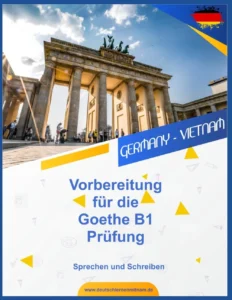 Preparing for the Goethe B1 exam: Vorbereitung für die Goethe B1-Prüfung / Sprechen & Schreiben